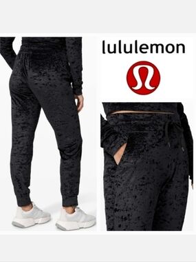 Lululemon Ready to Crush 28" Jogger in Black Velvet Sz 4